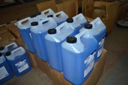 8 - 5 litre tubs of pre-mixed screen wash New & unused