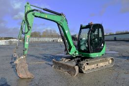 JCB 8080 ZTS 8 tonne rubber tracked midi excavator
Year: 2008
S/N: 1442745
Recorded Hours: