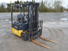 Doosan B15T-5AC 1.5 tonne battery electric fork lift truck
Year: 2006
S/N: 0448
Recorded Hours: