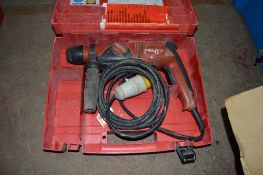 Hilti TE2 110v hammer drill  c/w carry case