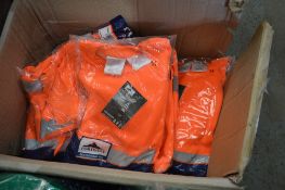 10 - Hi-Viz orange sweatshirts size M New & unused