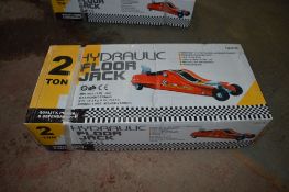 2 tonne hydraulic trolley jack New & unused