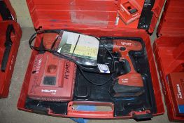 Hilti SF121-A cordless drill c/w charger, battery & carry case