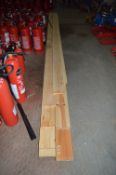 Quantity of various 1 inch x 6 inch wood lengths