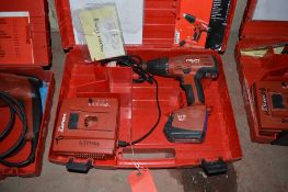 Hilti SF151-A cordless drill c/w charger, battery & carry case