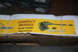 Compact pipe bender  New & unused