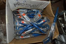 Box of approximately 30 Draper 12mm paint brushes New & unused