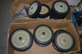 16 - gear driven plastic wheels New & unused