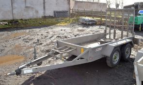 Indespension 8ft x 4ft twin axle plant trailer
S/N: 096699
3015314