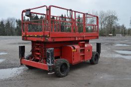 Haulotte H15 SX 15 metre diesel driven scissor lift
Year: 2003
S/N: CD104436
Recorded Hours: