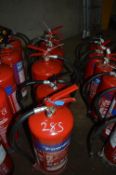 5 - powder fire extinguishers