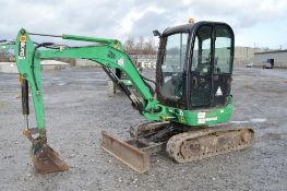 JCB 8030 ZTS 3 tonne rubber tracked mini excavator
Year: 2008
S/N: 1229939
Recorded Hours: