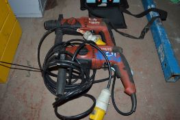 2 - Hilti TE2-M 110v power drills for spares