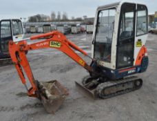 Kubota KX36-3 1.5 tonne rubber tracked mini excavator
Year: 2007
S/N: 077465
Recorded Hours: 2570