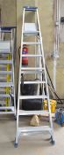 Clow Pro Hep 8 8 step stepladder A610715