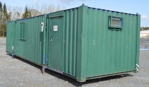 32' x 10' Steel Container With Jacklegs
Comprising of Office, Canteen, Toilet and Store-room.