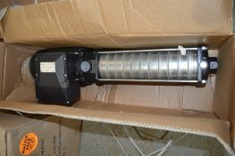 Saer OP 32/11 Multistage Horizontal Electric Pump Hp3 V230/400 Hz50 New & unused