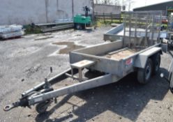 Indespension 8ft x 4ft twin axle plant trailer
S/N: 100190