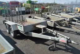 Indespension 8ft x 4ft twin axle plant trailer
S/N: 101723