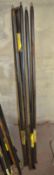 5 - 1500mm Hex Shank Digging Bars New & unused