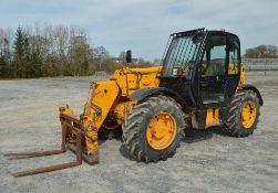 JCB 535-95 9.5 metre telescopic handler
Year: 2001
S/N: 0782534
Recorded hours: 6344