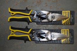2 - Pairs of Aviation Tin Snips New & unused