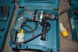 Makita 110v Drill  c/w carry case A561804