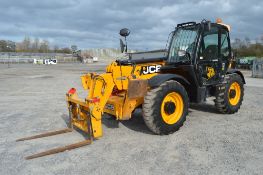 JCB 535 - 125 Hi-Viz 12.5 metre telescopic handler 
Year: 2012
S/N: 2145026
Recorded Hours: 3016