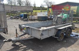 10ft x 5ft twin axle plant trailer