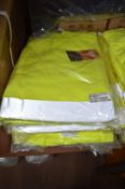 8 - Hi-Viz Yellow Sweatshirts Size 3XL New & unused