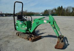 JCB Micro 0.8 tonne rubber tracked micro excavator
Year: 2008
S/N: 1149531
Recorded Hours: