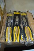 4 - Pairs of Chunky 8 inch Combination Pliers New & unused