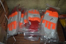 9 - Pairs of Chain Saw Gloves size 11 (xl) New & unused