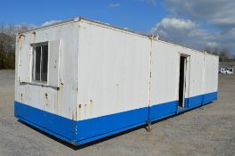 32' x 10' Steel jack leg office 
'No Doors'