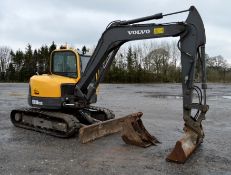 Volvo ECR88 Plus 8 tonne rubber tracked midi excavator
Year: 2011
S/N: J00014822 (2907)