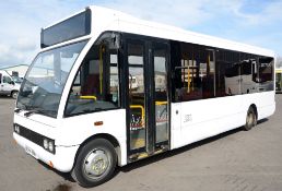 Optaire Solo 29 seat service bus
Registration Number: MX54 KXW
Date of Registration: 24/10/2004