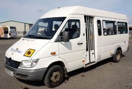 Mercedes Benz Sprinter 411 CDi 16 seat minibus
Registration Number: PX51 DVJ
Date of Registration: