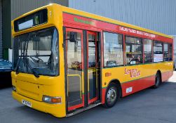 Dennis Dart 29 seat SWB service bus
Registration Number: W793 VMV
Date of Registration: 13/05/2000