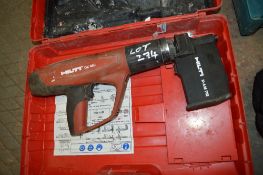 Hilti DX460 nail gun for spares c/w carry case 1753084