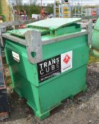 Western Trans Cube 970 litre static bunded fuel bowser
Year:2008
c/w electric pump & meter