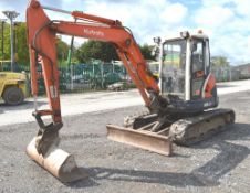 Kubota U-50-3 ZTS 5 tonne rubber tracked excavator
Year: 2007
S/N: 075916
Recorded hours: 4657