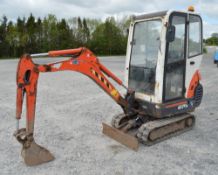 Kubota KX36-3 1.5 tonne rubber tracked mini excavator 
Year: 2007
S/N: 076647
Recorded hours: