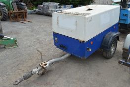 Compair C76 260 cfm diesel driven mobile compressor
Year: 2007
S/N: 1330059
Recorded hours: 1700