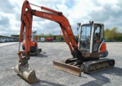 Kubota KX161-3 5 tonne rubber tracked excavator
Year: 2007
S/N: 076565
Recorded hours: 3944