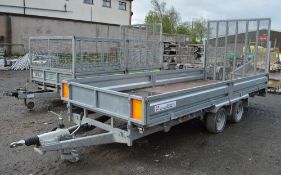 Indespension 16 ft x 6 ft 6 inch drop side trailer
S/N: 114380
c/w full width tail board & 8