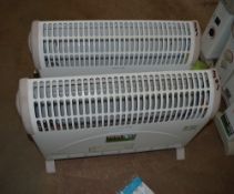 2 - 240v electric radiators