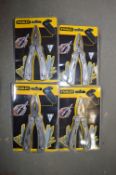 4 - Stanley multi tools New & unused