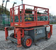 Skyjack SJ6826RT 26 ft diesel driven scissor lift
Year: 2006
S/N: 370282
Recorded hours: 1692