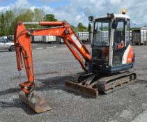 Kubota KX61-3 2.6 tonne rubber tracked mini excavator
Year: 2007
S/N: 076306
Recorded Hours: 3659