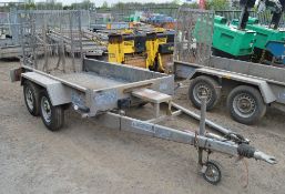 Indespension 8 ft x 4 ft twin axle plant trailer
S/N: 102770
3088458